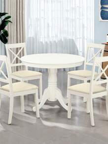 1/4/6 件防水提花座椅套，可拆卸可洗软垫，适用于厨房、办公椅