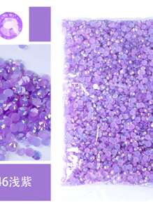 Flat Back Resin Rhinestones 2mm 3mm 4mm 5mm 6mm Non-Hotfix Jelly Rhinestones For DIY Handcraft, Glass, Shoes Decoration - Multicolor - View 26
