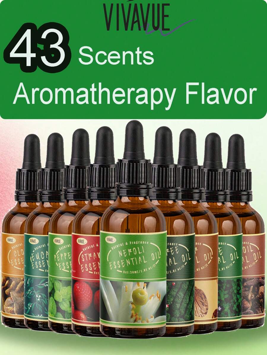 48 Arten Neue 30ml Natürliche Ätherische Öle Raumduft Eukalyptus/Zitrone/Pfefferminze/Moschus/Magnolie/Oregano/Myrrhe/Jasmin/Aloe/Teebaum/Rose/Kokosnuss/Lavendel/Ylang-Ylang/Zypresse usw. für Diffuser, Kerzenmachen, Seifen, Auto Aromatherapie, Spa-Öl, Aromatherapie, Raumbeduftung - Zuhause & Leben / Wohndeko / Raumdüfte Geschenke für beste Freundinnen, Frauen