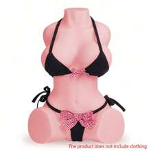 Torso Sex Doll, Male Sex Toy With Big Boobs And Ultra Soft Ass, Sexy Realistic 3D Textured Vaginal And Anal Tunnel Sex Dolls For Men, Male Masturbator Portable Sex Toy For Men(The Product Does Not Include Clothing)