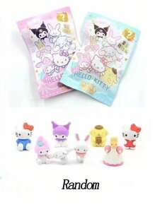 Sanrio Sanrio Lucky Draw Blind Bag, Adorable 3D Rubber Blind Bag With Cute Designs, Perfect Gift For Children (Box Not Included)