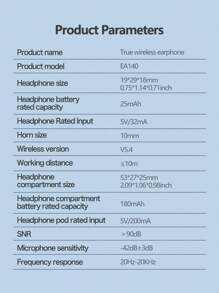 Lenovo 联想EA140-真无线耳机，半入耳式佩戴舒适，立体声高清音质，2.9g轻量化设计，持久续航，ENC通话降噪，兼容电脑笔记本，全天畅享音乐 - 彩色 - 查看 11