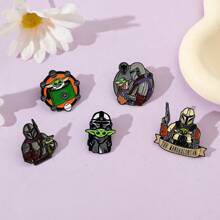 Juego de 1/5 broches de dibujos animados de Disney Personalizados Soldado Esmalte Pin Mochila Ropa Joyería Insignia de Metal Accesorios Un regalo para amigos