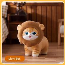 Miniso Mofusand 系列毛茸茸派对动漫人物盲盒公仔随机款式，1 个卡通盲盒 - Random Style, 1pc - 查看 5