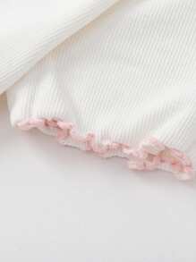 Balabala Girls' Embroidered Short-Sleeve Tee, Sweet & - Original White - View 7