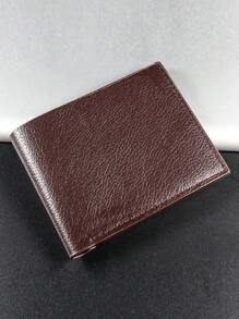1 件男士商务钱包简约多卡槽零钱包双折现金和信用卡夹日常使用复古 PU 皮革适合年轻人男士钱包迷你钱包钱包钱包男士钱包皮革小钱包