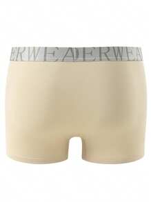 4pcs Men's Letter Print Briefs, Soft & Comfortable Men's Boxer Briefs, Men's Underwear