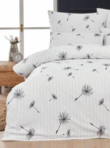 2/3pcs Single And Double Duvet Set Without Fitted Sheet | Comfortable & Elegant Bedding 200x220 160x220 - White - View 4