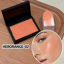 HERORANGE轻盈哑光腮红 质地细腻 自然柔和 低饱和度 哑光修容腮红 提亮 防水 防汗 情人节 音乐节 必备礼物 - 彩色 - 查看 19