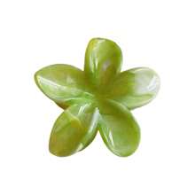 12pcs/Pack Big Size 3.14 Inch Dopamine Tie-Dye Daisy Flower Hair Clips, Sweet Floral Crown Barrettes For Ponytail/Bun