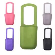 1 Soporte universal de silicona para taza para cochecitos, sillas de ruedas, scooters, bicicletas y bicicletas - Portavasos fácil de instalar para dispositivos de asistencia, capacidad multi-botella, material de silicona