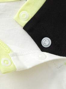 Balabala Baby Boys' & Girls Two Pieces Outfit, Cute & Fresh - Black and White - View 6