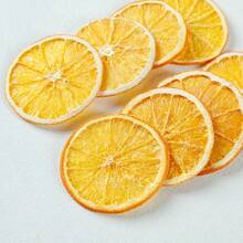 1 Confezione (5 pezzi/10 pezzi) Fette di frutta essiccata naturale gialle/arancioni, adatta per decorazioni murali fai-da-te in casa, decorazioni per stoviglie in caffè/ristoranti, decorazioni per feste ed eventi