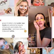 Grace & Stella Under Eye Mask Variety Pack - 18 Pairs Of Under Eye Patches For Dark Circles - - Trắng (6 đôi) - Xem 7