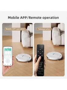 Fully Automatic Smart Vacuum Cleaner, Designed For Home Use, High-Efficiency Vacuum Cleaner With 3-In-1 Sweeping, Suction, And Mopping Functions, Comprehensive Cleaning Of Home Environment. Equipped With Advanced Smart Navigation System, Precise Cleaning Route Planning, Automatic Obstacle Avoidance, Powerful Suction Combined With Smart Mopping, Easily Handles Various Floor Stains - Multicolor - View 10