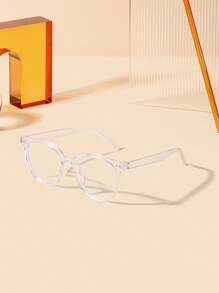 一副女士亚克力波西米亚撞色方形时尚眼镜，适合日常阅读和通勤。 - 彩色 - 查看 18