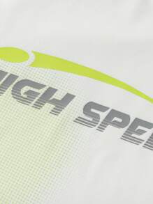 Balabala Bộ đồ thể thao hai mảnh nhanh khô cho bé trai, thoáng khí và nhẹ - Benbai - Xem 4