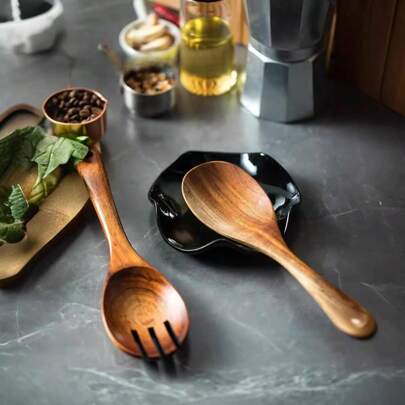 1PC Spoon Holder, Ceramic Spoon Rest For Stove Top, Large Spoon Holder For Spatula, Coffee Spoon, Spoon Cradle, Farmhouse Cooking And Coffee Spoon Rest, Kitchen Supplies