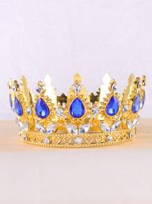1 Peça Tiara de Liga de Zinco Elegante, Design Simples, Adequada para Casamento de Mulheres, Festival de Crianças, Festa de Aniversário, Presente do Dia das Mães