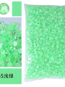 Flat Back Resin Rhinestones 2mm 3mm 4mm 5mm 6mm Non-Hotfix Jelly Rhinestones For DIY Handcraft, Glass, Shoes Decoration - Multicolor - View 32