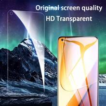 5pcs Of Tempered Glass Screen Protector Suitable For Realme 11/GT7 Pro/GT Neo6/13 Pro/GT/Neo7/13 Pro+/GT5/GT Neo6 SE/Q6 And Other Full Series Screen Protectors/Easy To Install High-Definition Transparent, Bubble Free, Scratch Resistant And Drop Resistant Tempered Glass Screen Protectors Ultra High Definition Gifts, Suitable For Birthdays/Easter/President's Day/Christmas Day/Family/Friends/Boys/Girls