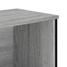 vidaXL Libreria Grigio Sonoma 50x31x74,5 cm in Legno Multistrato