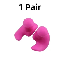 4 Pairs Reusable Silicone Ear Plugs, Soft, Waterproof, Comfortable - Suitable For Swimming, Beach Essentials, Beach Accessories, Pool Float - Multicolor - View 15