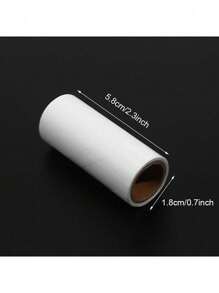 3件/包可刮擦粘纸清洁胶带粘纸宠物毛发去除滚筒可刮擦带滚筒配件