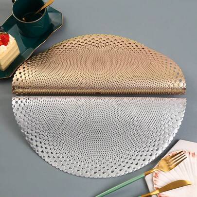 Kit 4/6/8 Conjunto Jogo Americano Tapete Mesa Posta De Jantar Elegante 38CM