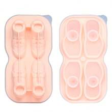1 Pc 3D Shoe-Shaped Silicone Mold Ice Tray, For Whiskey Lovers And Bartenders