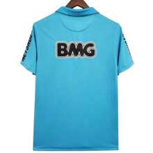 BRAZIL SANTOS JERSEY WATER GREEN RETRO 11-12 - Lime Green - View 2