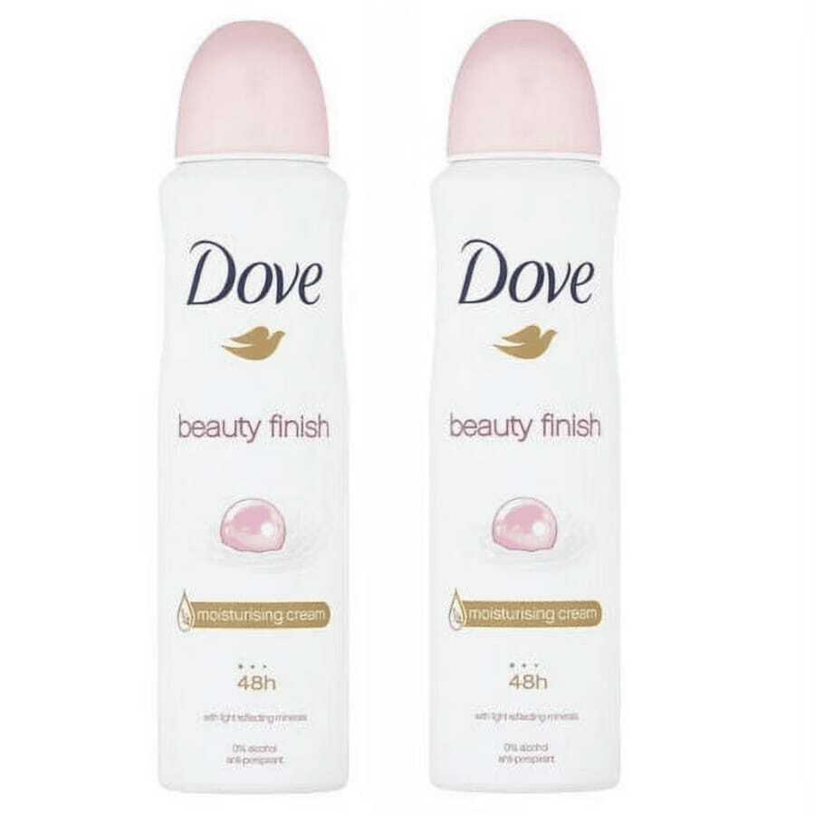 Dove Antiperspirant Deodorant Spray Beauty Finish To Help Skin Barrier Repair After Shaving By Boosting Skin's Ceramide Levels Antiperspirant Dedorant For Soft Underarms 3.8 Oz 150 Ml Pack Of 2 - Nhiều màu - Xem 1