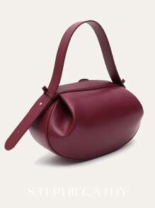 STEPHIECATHY Bolso de mano de mujer con diseño de rugby de de PU, de gran capacidad, tipo bandolera y asa superior, elegante para uso diario, trabajo y viaje