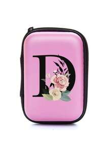Pink EVA Material A-Z Letter Storage Bag, Travel Data Cable + USB Cable Storage Bag, Electronic Product Storage Box, Can Store Data Cables, Chargers, Earphones, Etc., Music Festival Earplug Storage Bag, Essential Travel Tech Accessories Storage Bag, Zipper Wallet-Style Storage Bag, Meeting Your Daily Storage Needs. Suitable For Travel, Work, School, Dorm Storage. - Multicolor - View 26