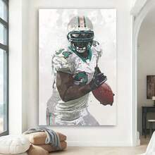 Framed RickyWilliams  Canvas Poster - Perfect For Sports Fans, Bedroom & Office Decor,  Perfect For Room Decor
