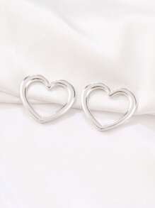 3pcs Stainless Steel Big Heart Pendant Findings High Quality 18K Gold Plated Heart Charms For DIY Jewelry Making Supplies Accessories