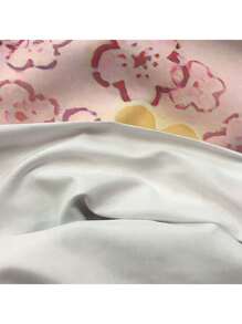 3pcs Customizable Name Creative Pink Bow Cherry Pattern Bedding Set, Soft And Comfortable, Stylish Home Decor, Holiday Decoration, Tear-Resistant Polyester, Includes 1 Duvet Cover And 2 Pillowcases, Machine Washable, All Season Duvet Cover Set, Ideal For Home And Guest Room, Great Gift For Pink Bow Lovers