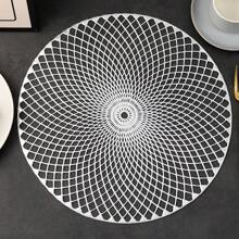 1/4/6/8/12 件空心铝箔 PVC 餐垫、PVC 餐桌垫 - 防滑耐热家居厨房装饰桌垫派对装饰餐具垫 - 彩色 - 查看 25