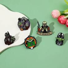 Juego de 1/5 broches de dibujos animados de Disney Personalizados Soldado Esmalte Pin Mochila Ropa Joyería Insignia de Metal Accesorios Un regalo para amigos
