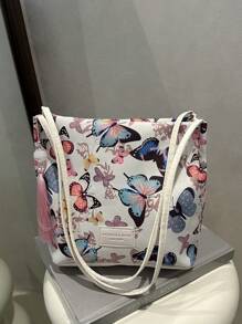 Túi đeo chéo vải canvas cổ điển, Túi đeo vai đơn giản cổ điển, Túi xách thường ngày & Ví tote cho nữ, Ba lô cho học sinh trở lại trường - Nhiều màu - Xem 9
