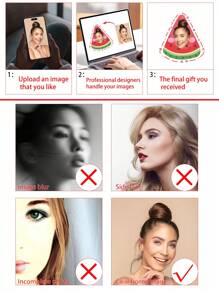 1 Size Customised Pillow - Personalised Fruit Print Photo Pillow, Soft Polypropylene Material, Unique Living Room And Bedroom Cushions, Ideal Gift For Couples, Friends And Partners, Soft Gift For Halloween And Christmas - Available In A Range Of Sizes - C3 - View 7