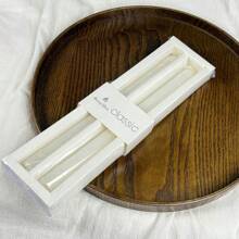 2 piezas de velas perfumadas de tallo largo clásicas de 10 pulgadas para cena, sin humo y sin goteo, boda, fiesta, hogar, decoración, decoración de habitación, regalos