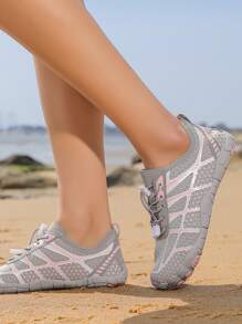 Lightweight Women's Aqua Shoes For Wet Activities - Quick Dry, Breathable, Ideal For Outdoor Events Like Hiking, Fishing, Surfing And Swimming. Suitable For Indoor Use As Well.