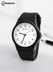 Montre à quartz de mode classique, résistante à l'eau 3ATM, résistante aux chocs et aux chutes, convient aux étudiants, cadeau pour enfants, décoration de campus