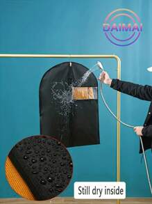 DAIMAI 品牌/开斋节母亲节 1 套防尘罩袋，适用于衬衫、西装、连衣裙、外套、便携式防尘服装袋、卧室、衣柜、壁橱、家庭、宿舍收纳袋，用于存放重要衣服、季节性服装、国王生日礼物