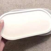 3 件椭圆形硅胶模具套装，适用于环氧树脂和混凝土工艺品，适用于杯垫、烟灰缸、花盆、珠宝托盘、DIY 家居装饰铸件 - 多用途树脂铸造模具，适用于艺术项目和储物托盘 - 白色 - 查看 7