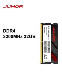 Juhor筆記型電腦記憶體ram 8gb 16gb 32gb Ddr4 2666mhz 3200mhz筆記型電腦內存sodimm Memoria - 黑色 - 查看 3