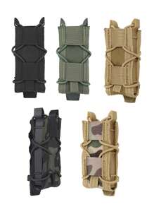 1pc Tactical Waist Bag - Multifunctional EDC Kit, Molle System, With Zipper, Suitable For Medical First Aid, Hunting And Daily Carrying, Can Mount Belt Vintage Camouflage Fanny Pack Side Bags For Men
