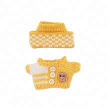 1pc Clothing Outfit (Without Doll) Suitable For 17cm Doll Clothes/Dress Accessories,Labubu Clothes Doll,Doll,Doll Clothes
