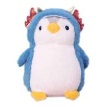 1 pieza Muñeco de peluche animal pingüino de 20 cm/7.8 pulgadas, regalo de cumpleaños, regalo de Navidad, muñeco de peluche animal, decoración del hogar, recuerdo de evento - Multicolor - Ver 1